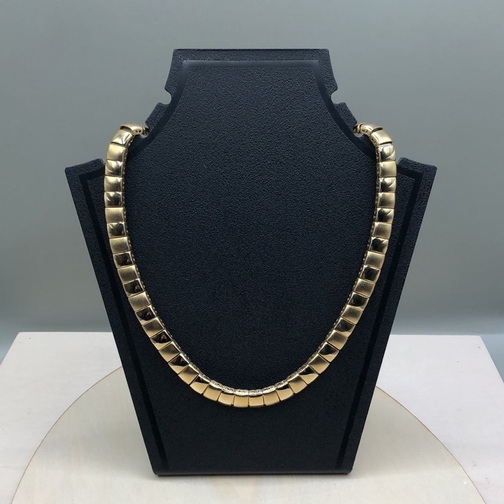 Vintage Napier collar statement style necklace dressy dress up costume jewelry.